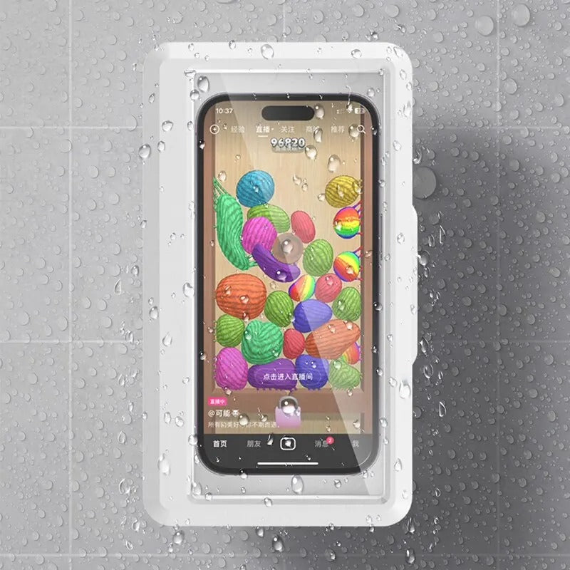 Waterproof Bathroom Phone Wall Mount Holder 📱💦