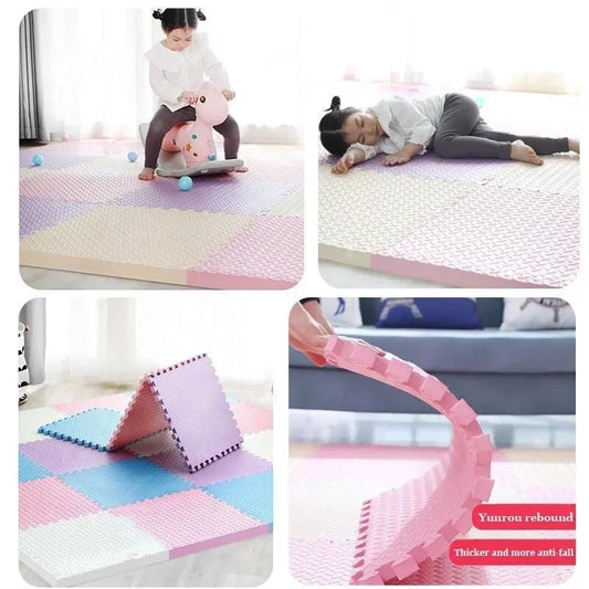 8-16Pcs Baby Puzzle Foam Play Mat - Safe & Fun Educational Carpet for Kids