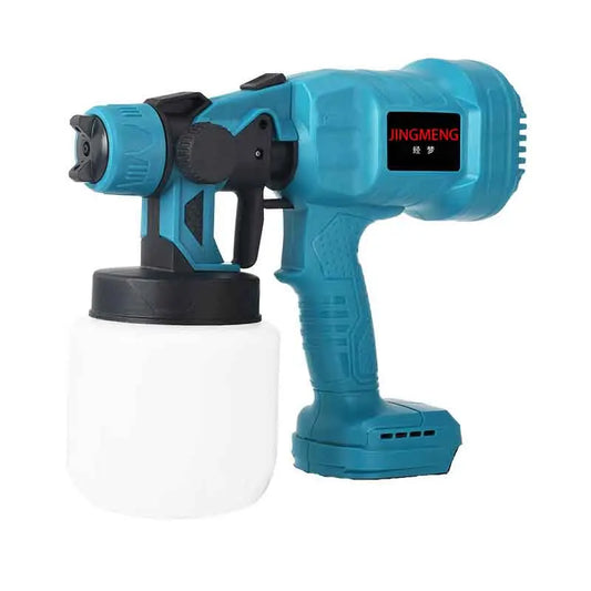 800ML Cordless Electric Paint Sprayer – 21V Battery & Plug-In Auto Furniture & Steel Coating Airbrush