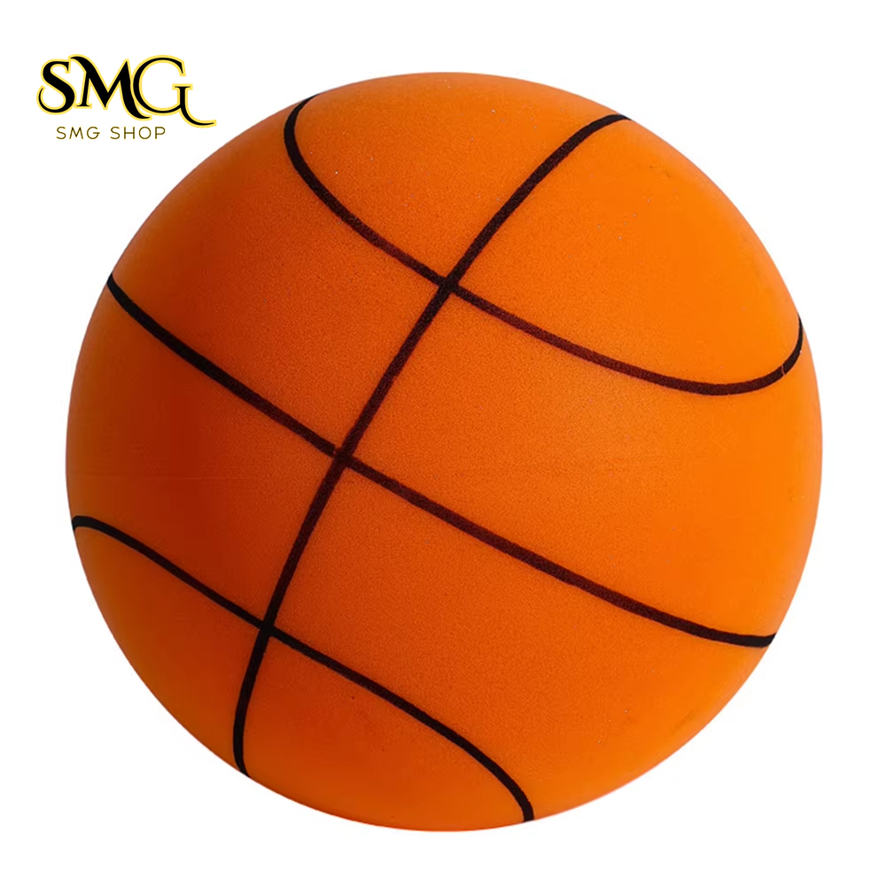 Bouncing Mute Ball - Silent Soft Foam Basketball for Indoor Fun