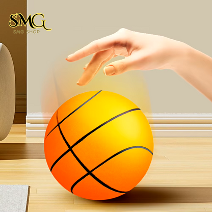 Bouncing Mute Ball - Silent Soft Foam Basketball for Indoor Fun