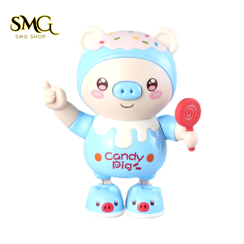 Dancing Pig Toy – Upgraded Electronic Pet Doll with Lights, Music & Twisting Motion