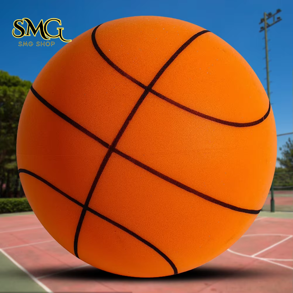 Bouncing Mute Ball - Silent Soft Foam Basketball for Indoor Fun